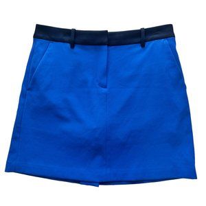 Tory Burch Tory Sport SMALL Royal Blue A-Line Shorts Lined Tennis Skort Skirt